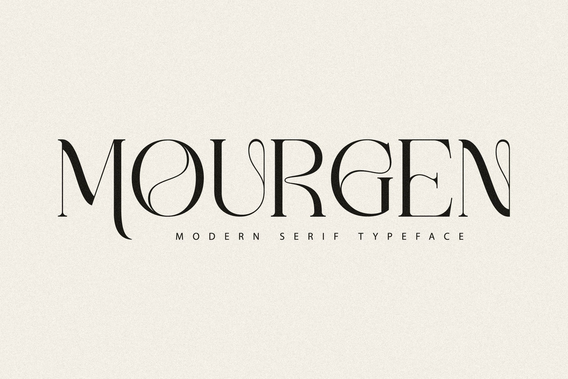 دانلود فونت انگلیسی Mourgen فروشگاه فایل گراپیک