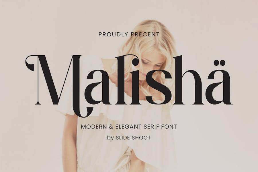 دانلود فونت انگلیسی Malisha