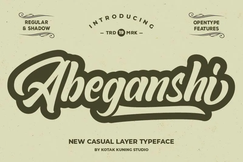 Abeganshi-font